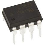 HCPL-2631-000E Broadcom (ブロードコム) フォトカプラ， スルーホール実装 チャンネル数：2， トランジスタ出力， HCPL-2631-000E BROADCOM