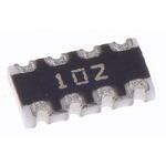 CAT16-102J4LF Bourns 抵抗アレイ， 1kΩ， 0.25W， ±5%， 素子数：4 BOURNS