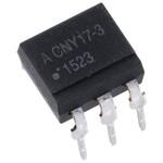 CNY17-3-000E Broadcom (ブロードコム) フォトカプラ， スルーホール実装 チャンネル数：1， トランジスタ出力， CNY17-3-000E BROADCOM