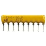 4609X-101-102LF Bourns 抵抗アレイ， 1kΩ， 1.13W， ±2%， 素子数：8 BOURNS