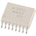 ACPL-337J-000E Broadcom (ブロードコム) フォトカプラ， 表面実装 チャンネル数：1， IGBT，MOSFET ゲート駆動用， ACPL-337J-000E BROADCOM