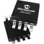 24C02C-I/SN マイクロチップ， シリアルEEPROM 2kbit シリアル-I2C MICROCHIP