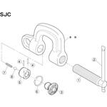 SJT1 スクリューカムクランプ(SJC)用カムセット スーパーツール
