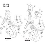 スーパーロックフック(SLH-N)用ばね スーパーツール