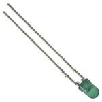 HLMP-1503 Broadcom LED， 緑， スルーホール実装， 3 mm 砲弾型 (T-1)， HLMP-1503 BROADCOM