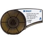 M21-187-C-342-YL Brady， M21-187-C-342-YL， 熱収縮ケーブルマーカー 黄色地に黒 BRADY