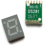 HDSM-431C Broadcom LEDディスプレイ， 単桁桁， 赤， 数字表示器， 7セグメント， HDSM-431C BROADCOM
