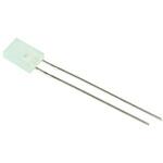 HLMP-S501 Broadcom LED， 緑， スルーホール実装， 長方形， HLMP-S501 BROADCOM