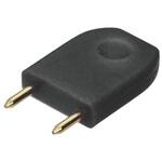 D3087-98 HARWIN ジャンパ D3087-98， オス， ストレート， 黒， ジャンパ、シャント， 2極， 1列， 6.35mmピッチ HARWIN