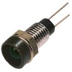 DX1117/GN Bulgin パイロットランプ， 2.1V， 緑， 実装ホールサイズ:6.1mm， DX1117/GN BULGIN