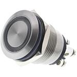 MPI002/TERM/D5 Bulgin 押しボタンスイッチ， モーメンタリ， パネルマウント， SP-NO， MPI002/TERM/D5 BULGIN