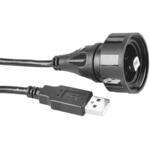 PX0840/B/5M00 Bulgin USBケーブル， USB B → USB A， PX0840/B/5M00 BULGIN