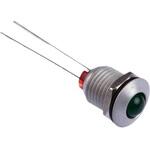 DX1093/GN Bulgin パイロットランプ， 2.2V dc， 緑， 実装ホールサイズ:8mm， DX1093/GN BULGIN