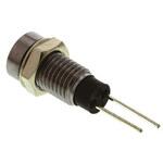 DX1116/RD Bulgin パイロットランプ， 2V， 赤， 実装ホールサイズ:6.1mm， DX1116/RD BULGIN