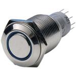 MP0045/1E2BL012 Bulgin 押しボタンスイッチ， ラッチ， パネルマウント， DPDT， MP0045/1E2BL012 BULGIN