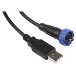 PX0441/2M00 Bulgin USBケーブル， Mini USB B → USB A， PX0441/2M00 BULGIN