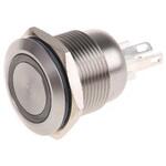 MPI002/28/WH Bulgin 押しボタンスイッチ， モーメンタリ， パネルマウント， SPST， MPI002/28/WH BULGIN