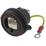 PX0833/E Bulgin RJ45 モジュラーコネクタ， メス， RJ45コネクタ， パネルマウント， Cat5e， PX0833/E BULGIN