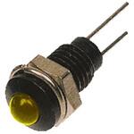 DX1119/YL Bulgin パイロットランプ， 2V， 黄， 実装ホールサイズ:6.1mm， DX1119/YL BULGIN