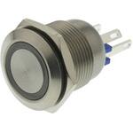 MPI002/28/BL Bulgin 押しボタンスイッチ， モーメンタリ， パネルマウント， SPST， MPI002/28/BL BULGIN