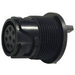 PXP4013/12S Bulgin 丸型コネクタ， 12極， ミニチュア， 背面取り付け， PXP4013/12S BULGIN