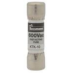 KTK-10 Eaton 管ヒューズ 10A 10 x 38mm 600V ac (速断型) KTK-10 EATON
