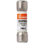 FNQ-3 Eaton 管ヒューズ 3A 10 x 38mm 500V ac (タイムラグ) FNQ-3 EATON