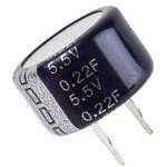 KW-5R5C224-R Eaton 電気二重層コンデンサ 5.5V dc 0.22F リード品 EATON