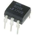 MOC3020X Isocom フォトカプラ， スルーホール実装 チャンネル数：1， トライアック出力， MOC3020X ISOCOM