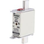 63NHG000B Eaton センタータグヒューズ， 定格電流 63A， 500V ac EATON