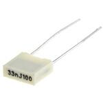 R82EC2330DQ50J KEMET フィルムコンデンサ，63 V ac， 100 V dc，33nF，±5% KEMET