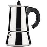 830008004 IH エスプレッソコーヒーメーカー4カップ LA CAFFETTIERA INOX  830008004 BARAZZONI
