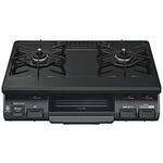 KG67BKR ガステーブルコンロ 水なし片面焼きグリル[右強火]  ブラック KG67BKR [約60cm /都市ガス12・13A /右強火] リンナイ