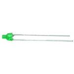 L-1034GDT Kingbright LED， 緑， スルーホール実装， 2 mm， L-1034GDT KINGBRIGHT