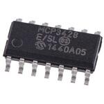 MCP3428-E/SL Microchip A/Dコンバータ， 16ビット， ADC数:4， 0.015ksps， MCP3428-E/SL MICROCHIP