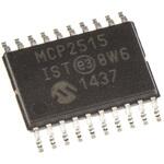 MCP2515-I/ST マイクロチップ， CANコントローラ， CAN 2.0B， 20-Pin TSSOP MICROCHIP