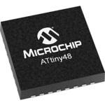 ATTINY48-MMU Microchip マイコン ATtiny， 28-Pin QFN ATTINY48-MMU MICROCHIP