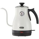 KKT3 温度計付き電気ケトル Toffy アッシュホワイト K-KT3-AW [1.0L] ラドンナ