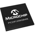 PIC24FJ256GB406-I/MR Microchip マイコン， 64-Pin QFN PIC24FJ256GB406-I/MR MICROCHIP