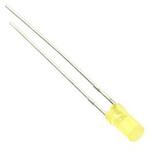 L-424YDT Kingbright LED， 黄， スルーホール実装， 3 mm 砲弾型 (T-1)， L-424YDT KINGBRIGHT