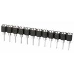 D01-9972042 ピンヘッダ ピンソケット 1列 HARWIN 垂直 2.54mm， 20極 スルーホール実装 HARWIN