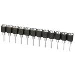 D01-9973242 ピンヘッダ ピンソケット 1列 HARWIN 垂直 2.54mm， 32極 スルーホール実装 HARWIN