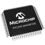 PIC24FJ64GB106-I/PT Microchip マイコン， 64-Pin TQFP PIC24FJ64GB106-I/PT MICROCHIP