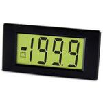 Lascar 電圧測定用デジタルパネルメータ DC LCD ( 9 V モード / V + → V - ) 6 → 15 V DPM 3AS-BL LASCAR