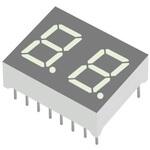 DA04-11SURKWA Kingbright LEDディスプレイ， 2桁， 赤， 数字表示器， 7セグメント， DA04-11SURKWA KINGBRIGHT