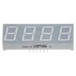 CA56-11SURKWA Kingbright LEDディスプレイ， 4桁， 赤， 数字表示器， 7セグメント， CA56-11SURKWA KINGBRIGHT