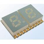 KCDA03-105 Kingbright LEDディスプレイ， 2桁， 赤， 数字表示器， 7セグメント， KCDA03-105 KINGBRIGHT