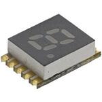 KCSA02-105 Kingbright LEDディスプレイ， 単桁桁， 赤， 数字表示器， 7セグメント， KCSA02-105 KINGBRIGHT
