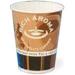 SV-275P ベンディング用紙コップ RICH AROMA COFFEE 76.8×92.3×52.6mm 2500個入 アズワン