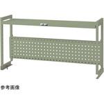 ワークテーブル架台 外寸： mm ：W1811×D300×H600 1段当り均等耐荷重 kg ：80 山金工業